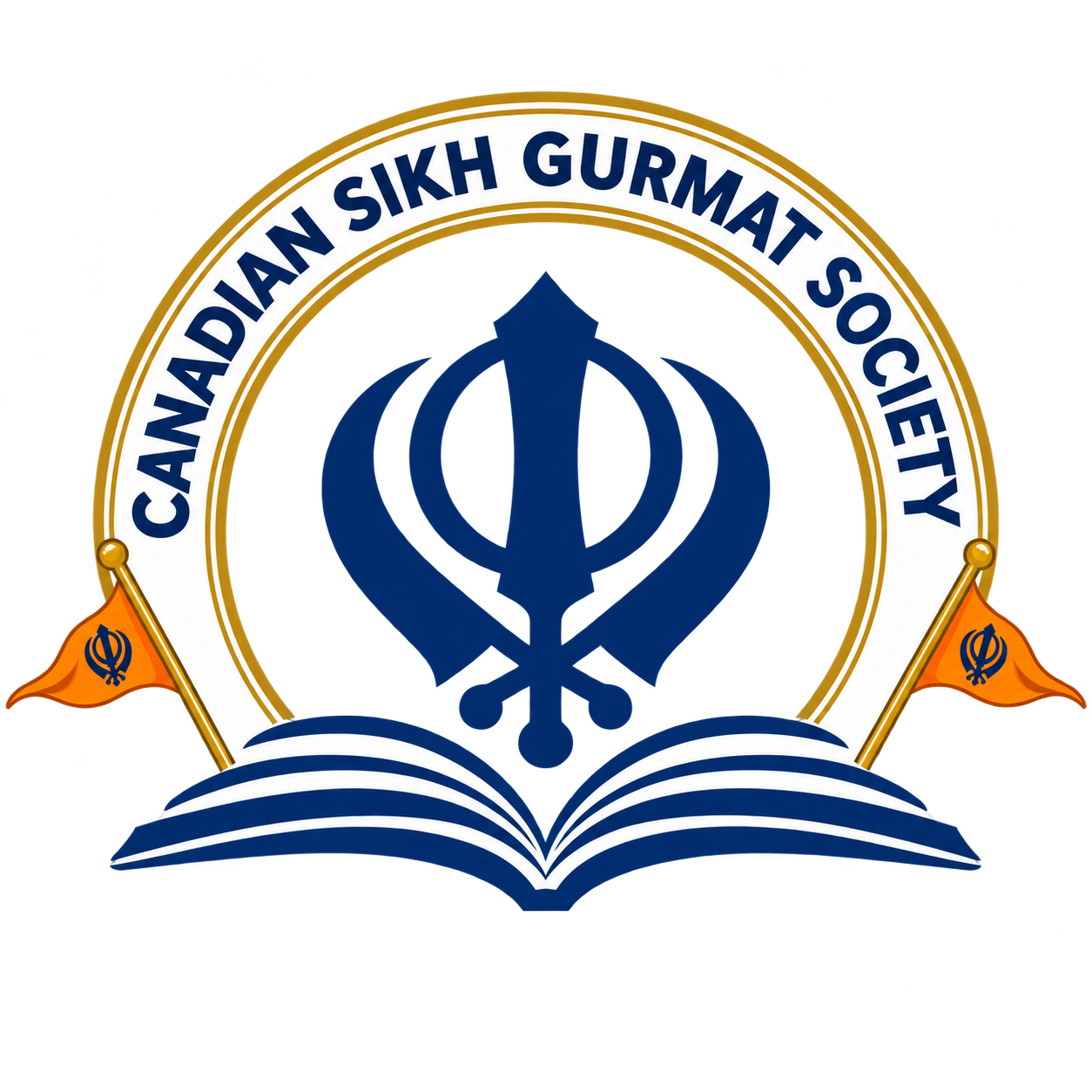 Canadian Sikh Gurmat Society emblem